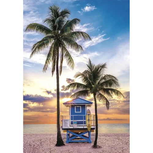 Clementoni Florida Miami Beach 500 db-os Compact puzzle