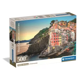 Clementoni Olaszország Riomaggiore 500 db-os Compact puzzle