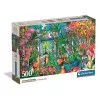 Clementoni Üvegház Caretakers 500 db-os Compact puzzle
