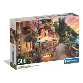 Clementoni Olaszország Lake Como 500 db-os Compact puzzle