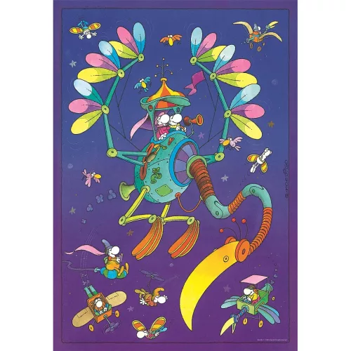 Clementoni Színes Mordillo 500 db-os Compact puzzle 