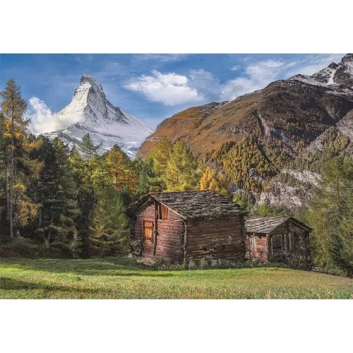 Clementoni Hegyvidék Charming Matterhorn 500 db-os Compact puzzle