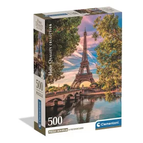 Clementoni Párizs Along the Seine 500 db-os Compact puzzle 