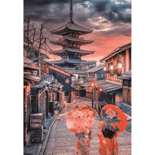 Clementoni Japán Evening in Kyoto 500 db-os Compact puzzle