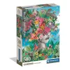 Clementoni Virágzó gondolatok Head in Jungle 500 db-os Compact puzzle