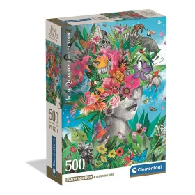   Clementoni Virágzó gondolatok Head in Jungle 500 db-os Compact puzzle
