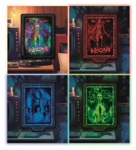 Clementoni Stranger Things Vecna's Curse 520 db-os puzzle LED-es keretben 