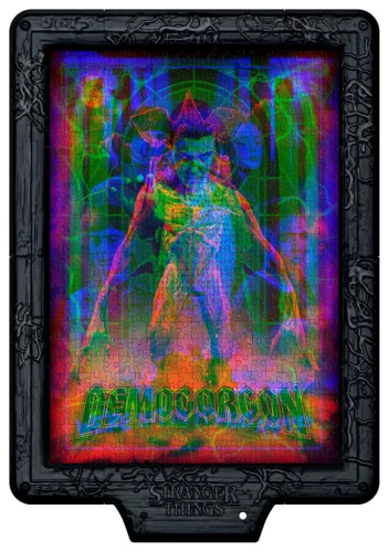 Clementoni Stranger Things The Demogorgon 520 db-os puzzle LED-es keretben