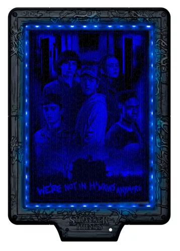 Clementoni Stranger Things The Demogorgon 520 db-os puzzle LED-es keretben