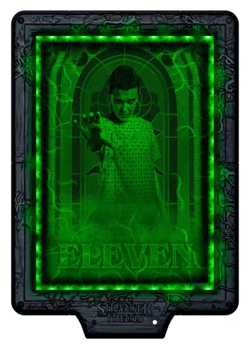 Clementoni Stranger Things The Demogorgon 520 db-os puzzle LED-es keretben