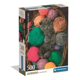 Clementoni Cicás Fluffy 500 db-os Compact puzzle 