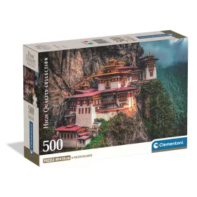   Clementoni Kolostor The Tiger's Nest 500 db-os Compact puzzle 