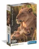 Clementoni Oroszlán Feline Love 500 db-os Compact puzzle