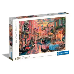 Clementoni Velence Evening Sunset 6000 db-os puzzle