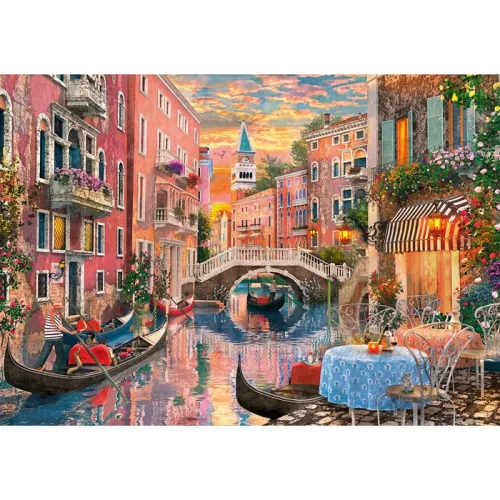 Clementoni Velence Evening Sunset 6000 db-os puzzle