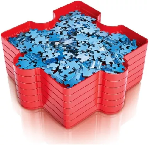 Clementoni Puzzle szortírozó Red 6 db-os