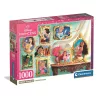 Disney Hercegnők Mozaic 1000 db-os Compact puzzle Clementoni