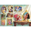 Disney Hercegnők Mozaic 1000 db-os Compact puzzle Clementoni