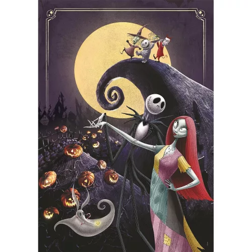 Clementoni Karácsonyi lidércnyomás Moon 1000 db-os Compact puzzle