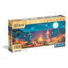 Clementoni Disney Lilo és Stitch, A csillagkutya Campfire 1000 db-os panorama Compact puzzle