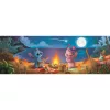 Clementoni Disney Lilo és Stitch, A csillagkutya Campfire 1000 db-os panorama Compact puzzle