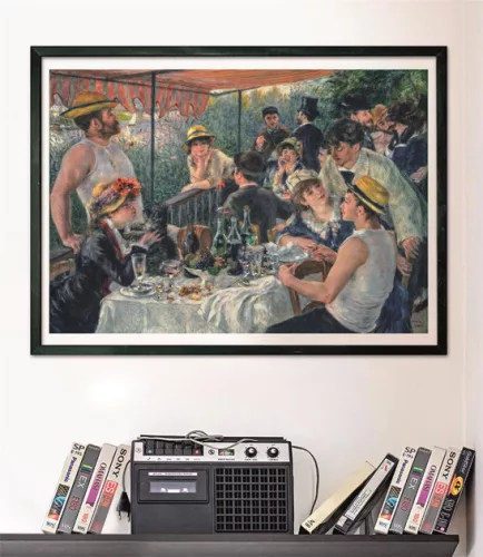 Clementoni Művészet A csónakázó társaság ebédje Renoir 1000 db-os Compact puzzle