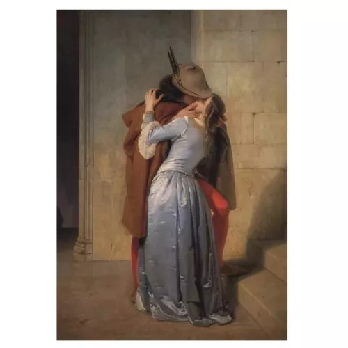 Clementoni Művészet A csók Hayez 1000 db-os Compact puzzle