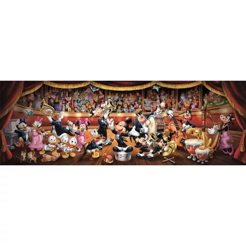 Clementoni Disney Orchestra 1000 db-os panorama Compact puzzle