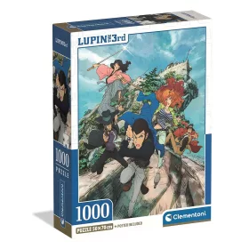Clementoni Lupin III Grand Escape 1000 db-os Compact puzzle 