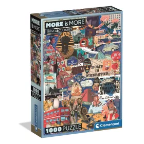 Clementoni Utazás Cultures 1000 db-os Compact puzzle 