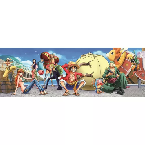 One Piece 1000 db-os panorama Compact puzzle Clementoni