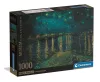Clementoni Művészet Starry Night Over the Rhône 1000 db-os Compact puzzle
