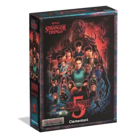   Clementoni Stranger Things Fight the Darkness 1000 db-os Compact puzzle 