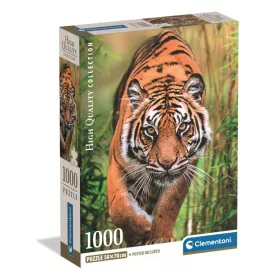   Clementoni Tigris Hunter's Path 1000 db-os Compact puzzle 