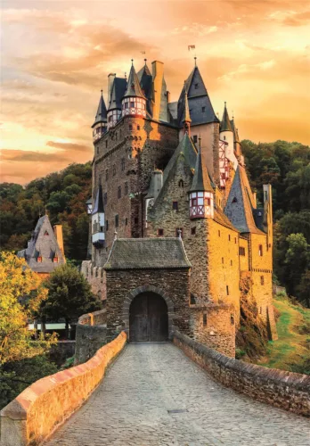 Clementoni Németország Eltz Cadtle 1000 db-os Compact puzzle 