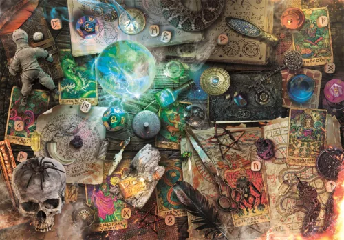 Clementoni Misztikus Maleficium 1000 db-os Compact puzzle