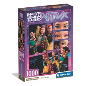   Clementoni K-pop Démonvadászok Cosmic 1000 db-os Compact puzzle