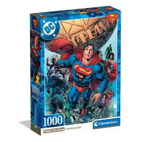 Clementoni Superman Planet 1000 db-os Compact puzzle