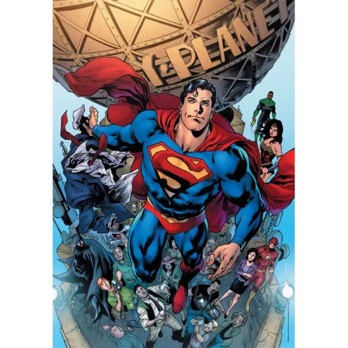 Clementoni Superman Planet 1000 db-os Compact puzzle