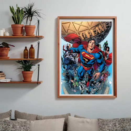 Clementoni Superman Planet 1000 db-os Compact puzzle