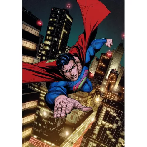 Clementoni Superman Night 1000 db-os Compact puzzle