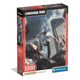 Clementoni Chainsaw Man Bloody 1000 db-os puzzle