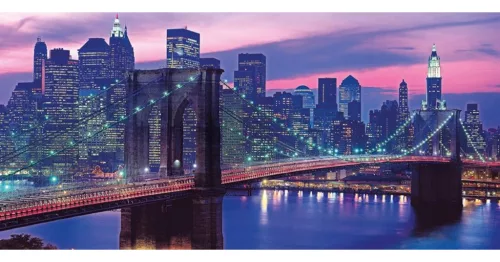 Clementoni New York Brooklyn Bridge 13200 db-os puzzle 