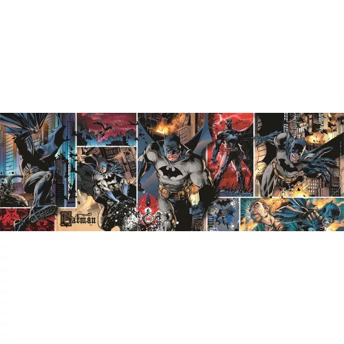 Clementoni Batman Mosaic 1000 db-os panorama Compact puzzle