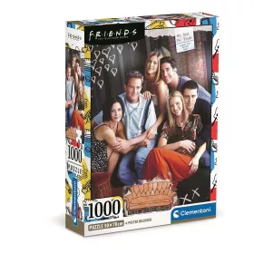 Clementoni Jóbarátok The Couch 1000 db-os puzzle