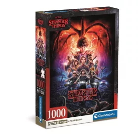 Clementoni Stranger Things Shadows 1000 db-os Compact puzzle