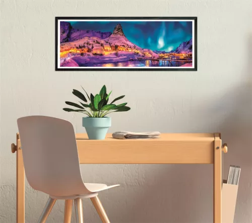 Clementoni Norvégia Colorful Lofoten 1000 db-os panoráma puzzle 