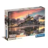 Clementoni Franciaország Mont-Saint Michel 1000 db-os Compact puzzle