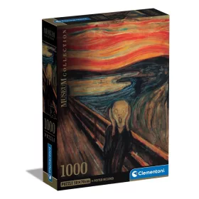   Clementoni Művészet A sikoly Munch 1000 db-os Compact puzzle