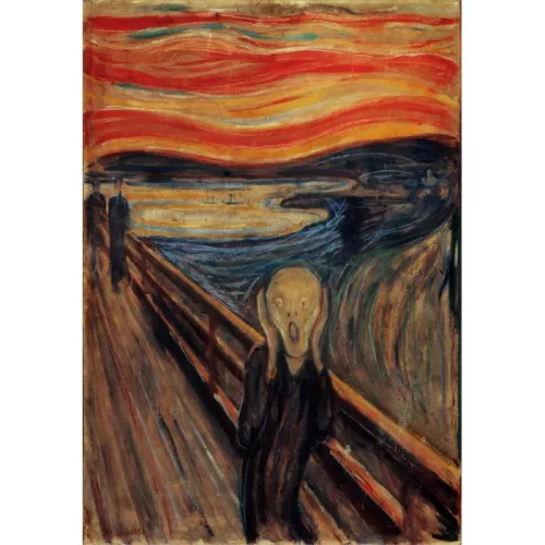 Clementoni Művészet A sikoly Munch 1000 db-os Compact puzzle